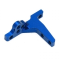 Team Associated TC6.1Bulkhead top for vertical ball heads, type'' B'' (1)  anodized'' team'' Tuning Factory, Aluminum, Blue